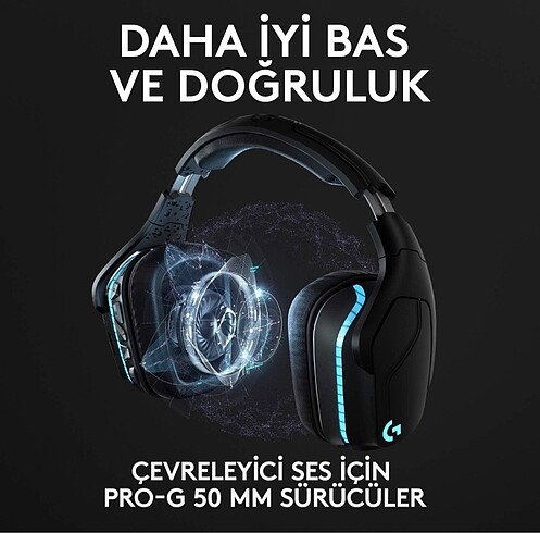Logitech G935 KAPALI KUTU - Görsel 3