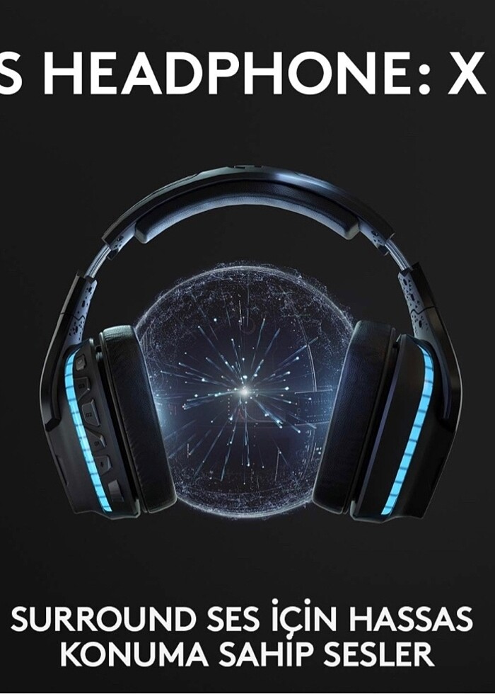 Logitech G935 KAPALI KUTU - Görsel 4