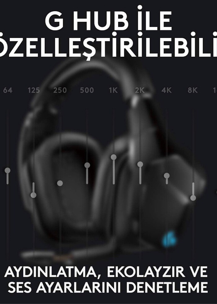 Logitech G935 KAPALI KUTU - Görsel 5