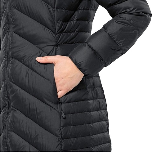 Jack Wolfskin Tundra Down Coat W Kadın Kaz Tüyü Mont - Görsel 5