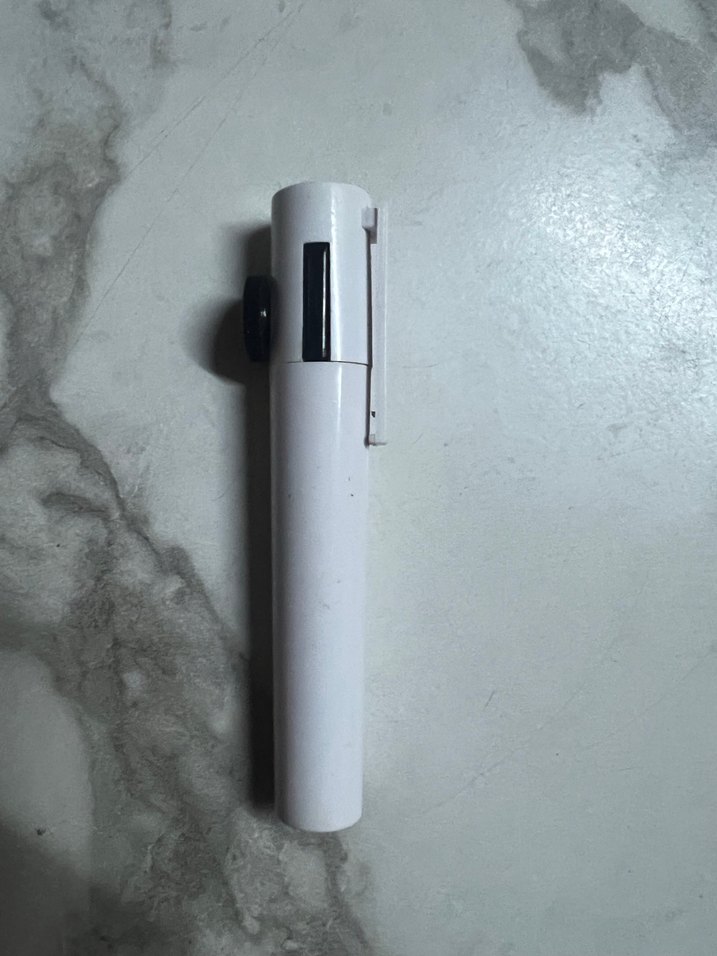 Gri Mini Cetveli ve İşaretleyici Kalem mühendis kalemi - Görsel 4