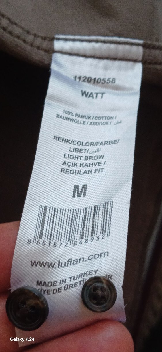 Erkek Kahverengi Süet Uzun Kollu Gömlek - Görsel 4