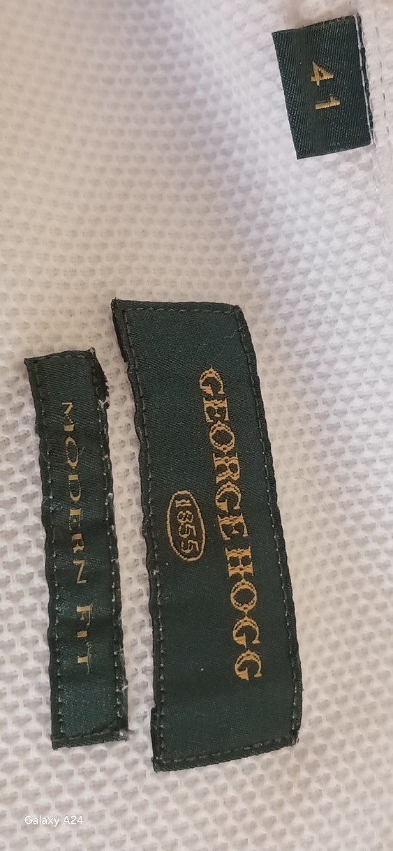 Beyaz Pamuklu Uzun Kollu Erkek Gömlek - Görsel 3