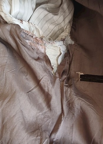 Bej Erkek Normal Kesim Ceket - Görsel 5