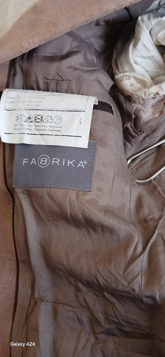 Bej Erkek Normal Kesim Ceket - Görsel 4