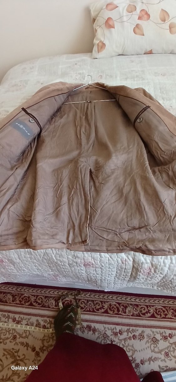 Bej Erkek Normal Kesim Ceket - Görsel 3