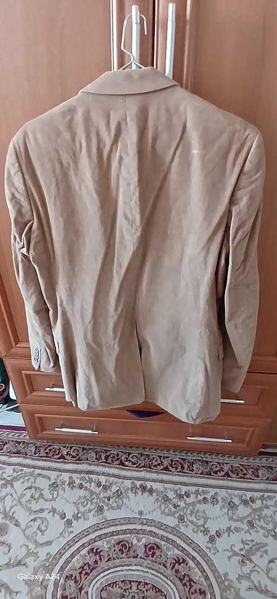 Bej Erkek Normal Kesim Ceket - Görsel 2