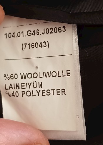 Düğmeli Siyah Erkek Takım Elbise - Görsel 8