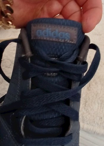 Koyu lacivert kadın spor ayakkabı - Görsel 3