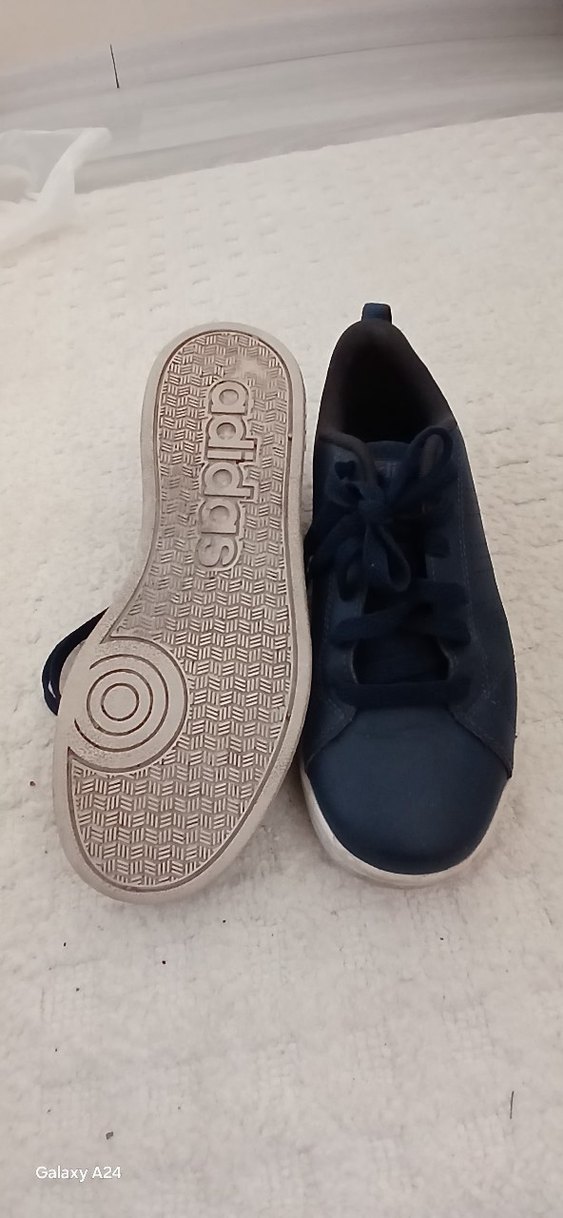 Koyu lacivert kadın spor ayakkabı - Görsel 2