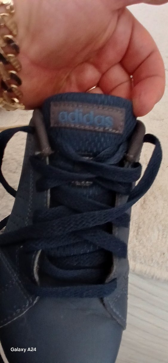 Koyu lacivert kadın spor ayakkabı - Görsel 3