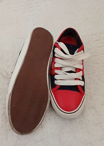 tori burch Kırmızı Bağcıklı Spor Ayakkabı - Görsel 2