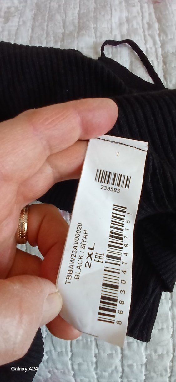 Siyah Triko ikili takım - Görsel 4