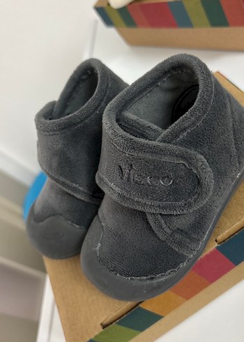 20 Beden Vicco Gri Erkek bebek panduf