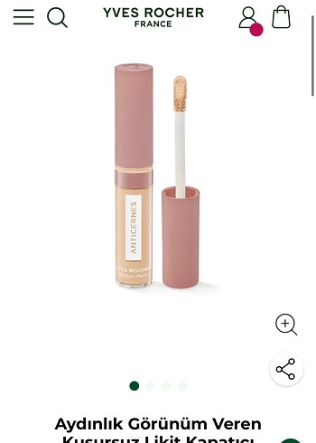 Yves Rocher Aydınlık Görünüm Veren Likit Kapatıcı