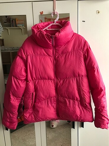 Joystar Pembe şişme mont