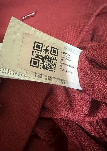 Levis Levis Bordo Kadın Sweatshirt