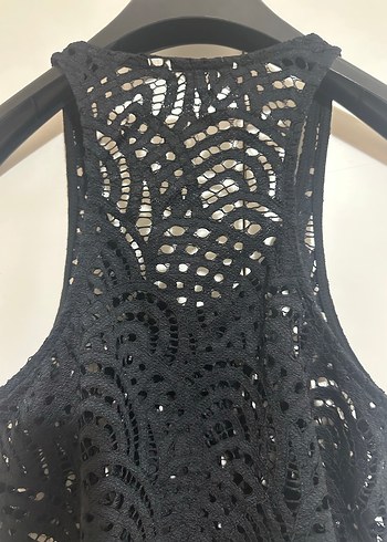 Penti Siyah Fisto Kumaş Plaj Bolero - Görsel 6