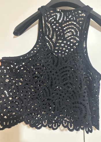 Penti Siyah Fisto Kumaş Plaj Bolero - Görsel 5