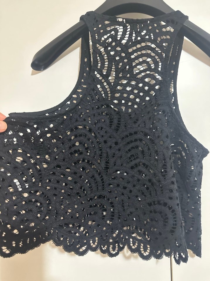 Penti Siyah Fisto Kumaş Plaj Bolero - Görsel 5