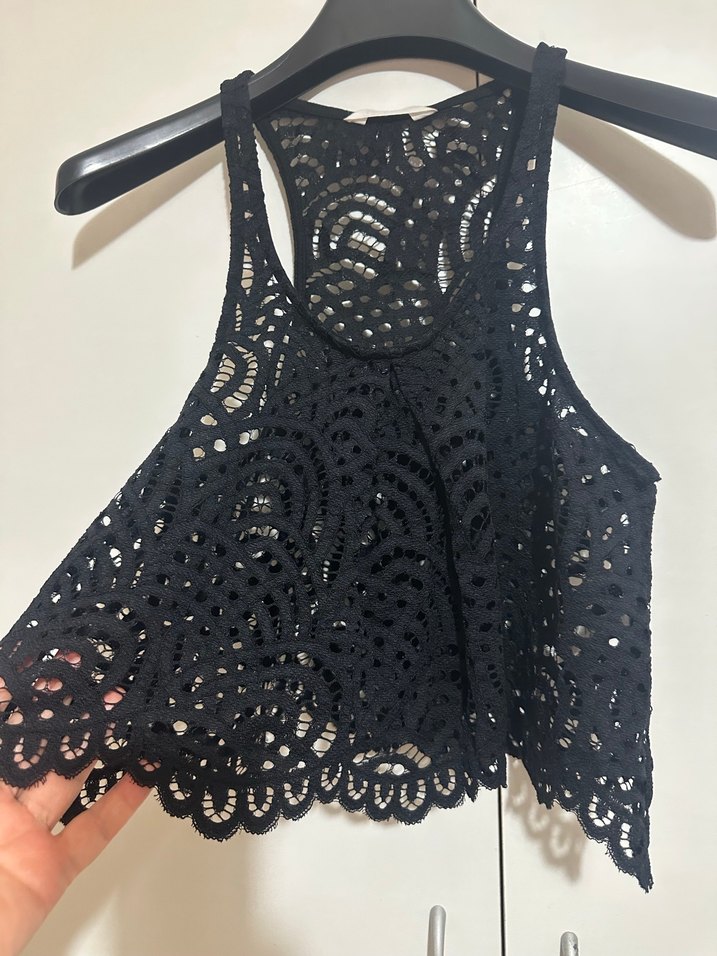 Penti Siyah Fisto Kumaş Plaj Bolero - Görsel 2