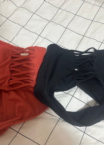 Kadın Puantiyeli ve Düz Renkli Bikini Altları 36 Beden - Görsel 5