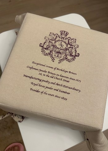 English Home Desenli Kumaş Ekmek Sepeti - Görsel 6