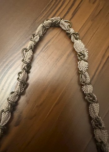 Bohem Tarz Kemik Görünümlü Boncuklu Kolye - Görsel 8