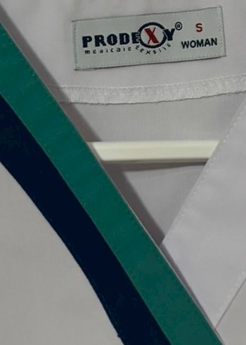 Kısa Kollu Beyaz Medikal Forma Üst - Görsel 3