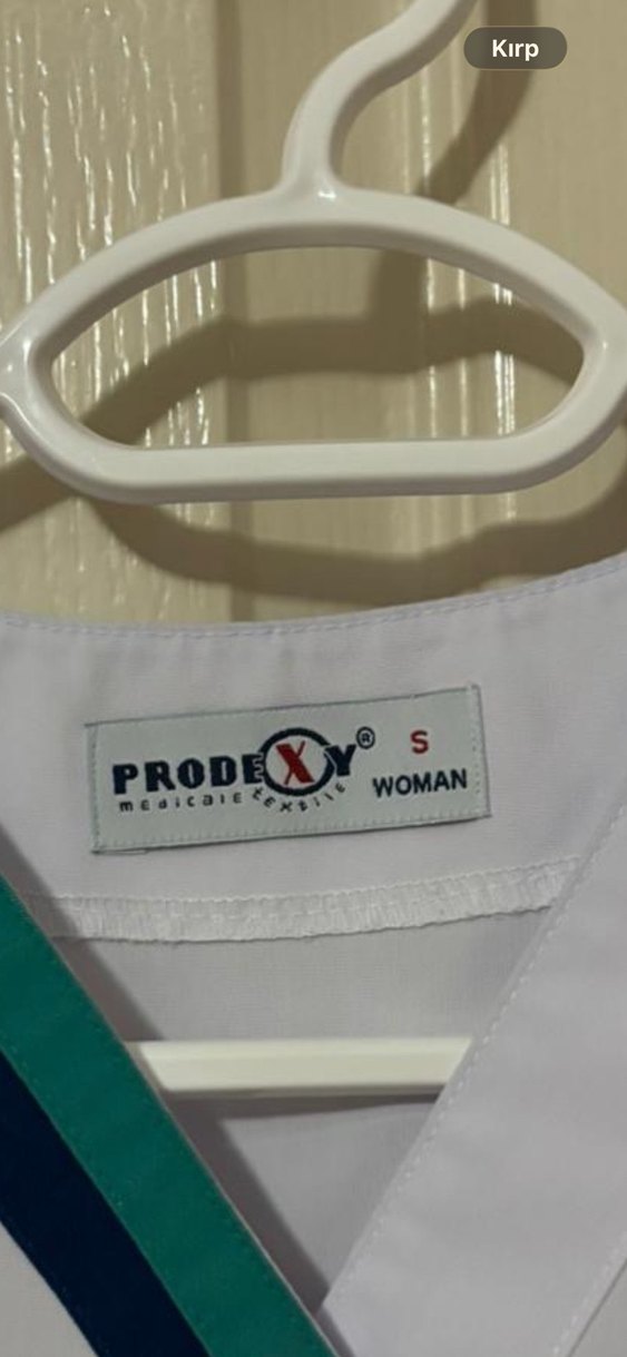 Kısa Kollu Beyaz Medikal Forma Üst - Görsel 4