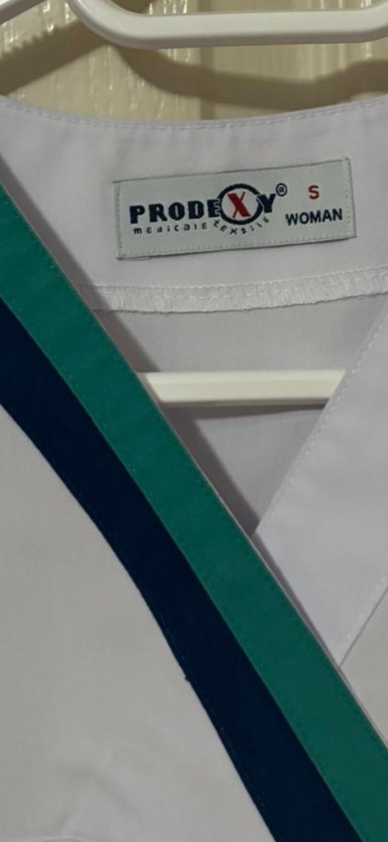 Kısa Kollu Beyaz Medikal Forma Üst - Görsel 3