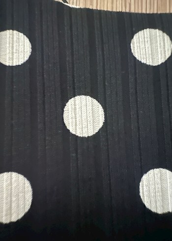 River İsland Marka Puantiyeli İnce Askılı Mini Bluz - Görsel 7