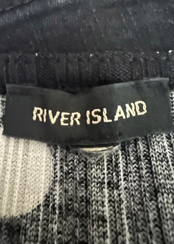 River İsland Marka Puantiyeli İnce Askılı Mini Bluz - Görsel 8