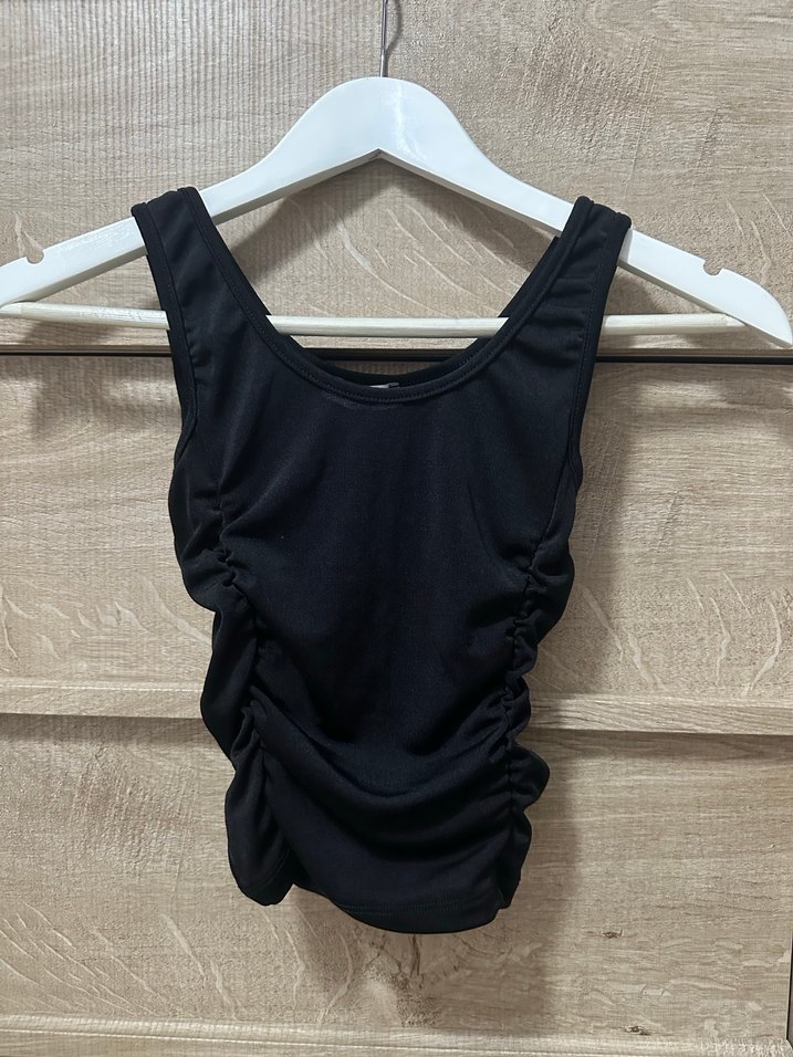 Kalın Askılı Drapeli Bluz/Atlet - Görsel 2