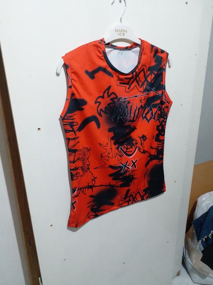 sıfır kol tişört - Görsel 2