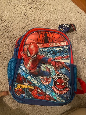  Spider man ilkokul çantası
