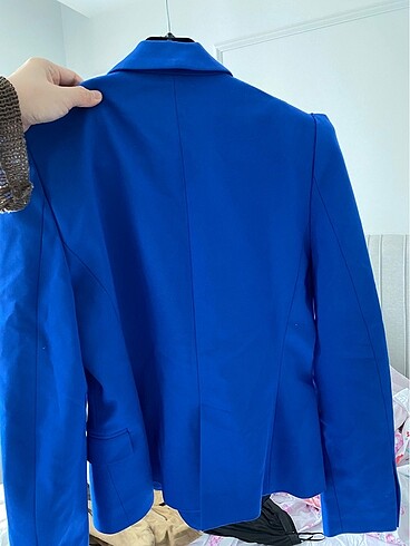 m Beden lacivert Renk Zara S- M blazer ceket yeni etiketli
