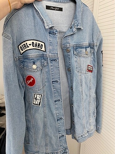 Mavi jeans kot ceket s beden