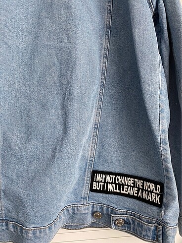 s Beden mavi Renk Mavi jeans kot ceket s beden