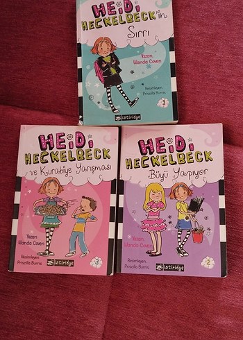 Heidi Heckelbeck 3 Kitap Seti