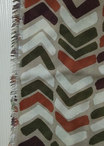 Bohem Çok Renkli Kadın Şal - Görsel 2