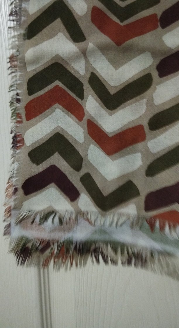 Bohem Çok Renkli Kadın Şal - Görsel 3