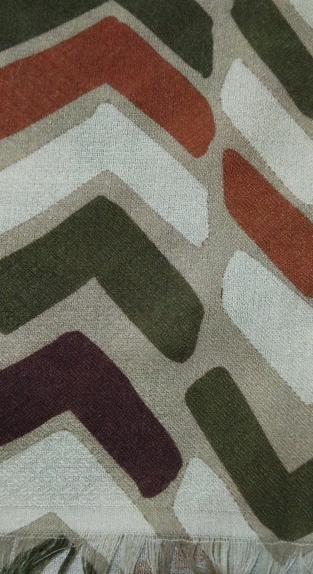 Bohem Çok Renkli Kadın Şal - Görsel 4