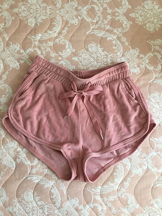 Bershka kadife şort