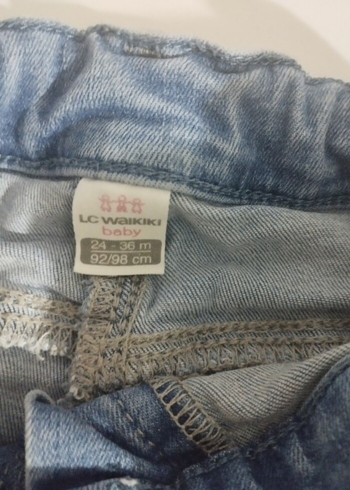 Kız çocuk kot pantolon  - Görsel 4