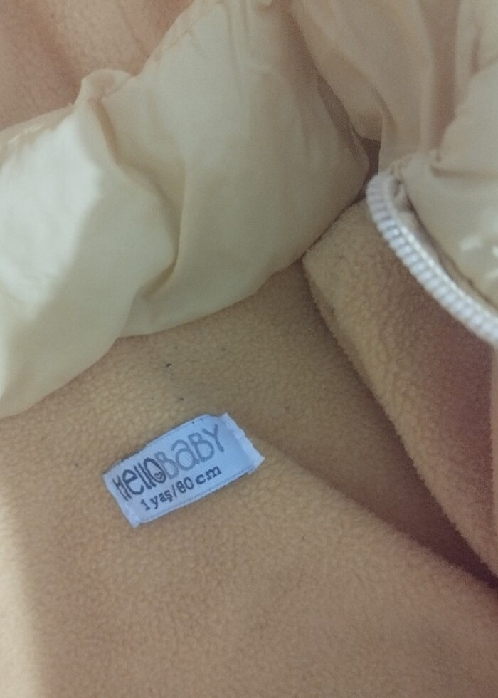 1 yaş çocuk mont - Görsel 2