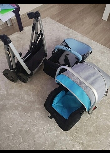 0 - 13 kg Beden mavi Renk Bebek arabası ve puset