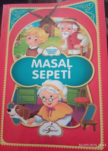 Çocuk kitabı Masal Sepeti