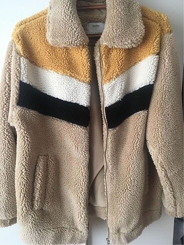 Bershka Bershka suni peluş mont