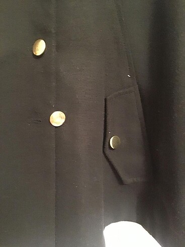 m Beden Stradivarius siyah yarasa kollu kısa mont